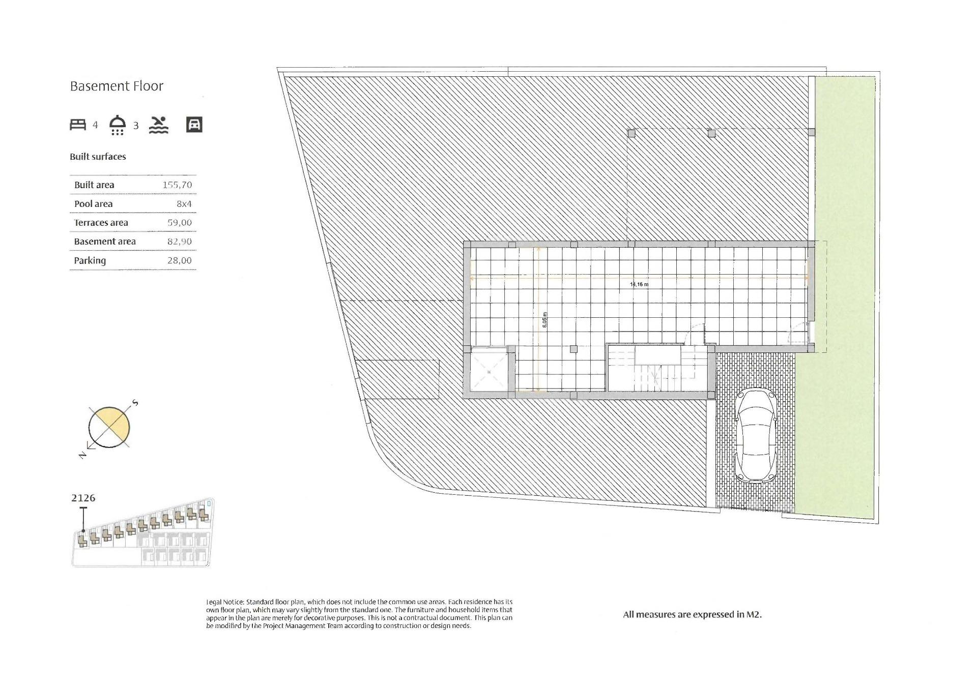 فيلا للبيع في Algorfa