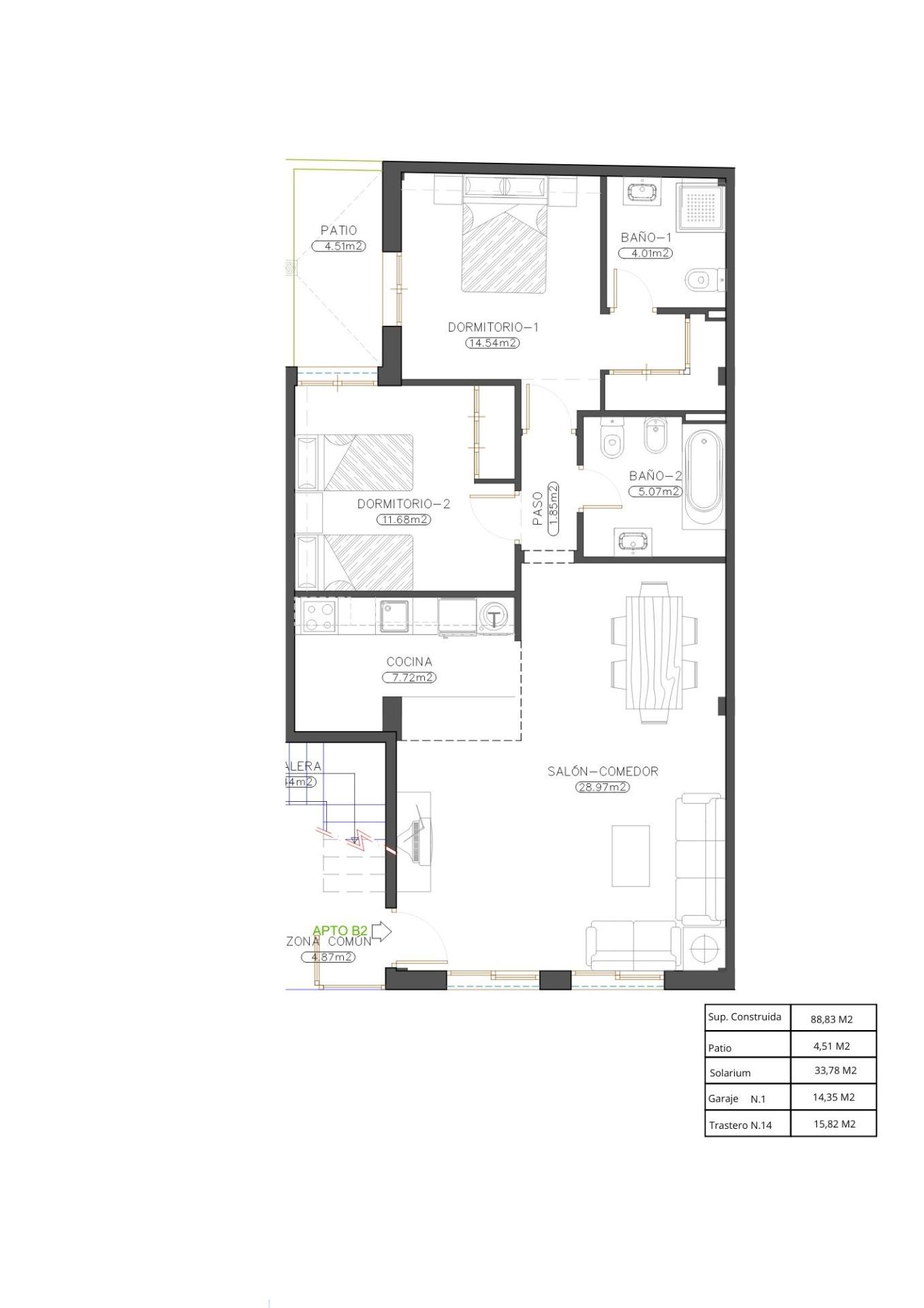 Płaski na sprzedaż w Cuevas del Almanzora