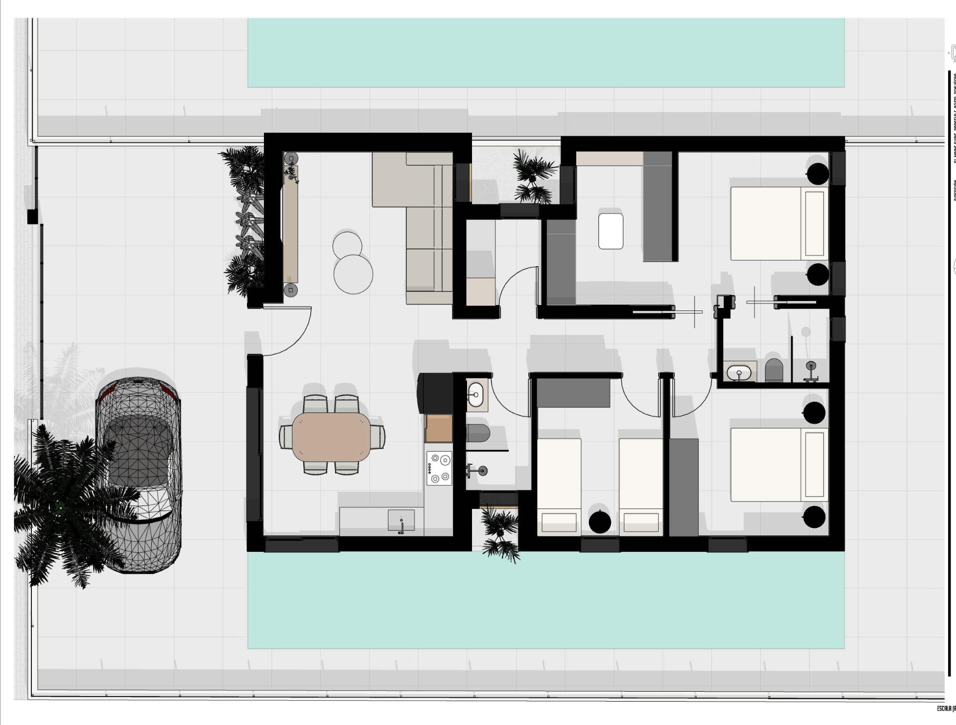Villa for sale in Benijófar