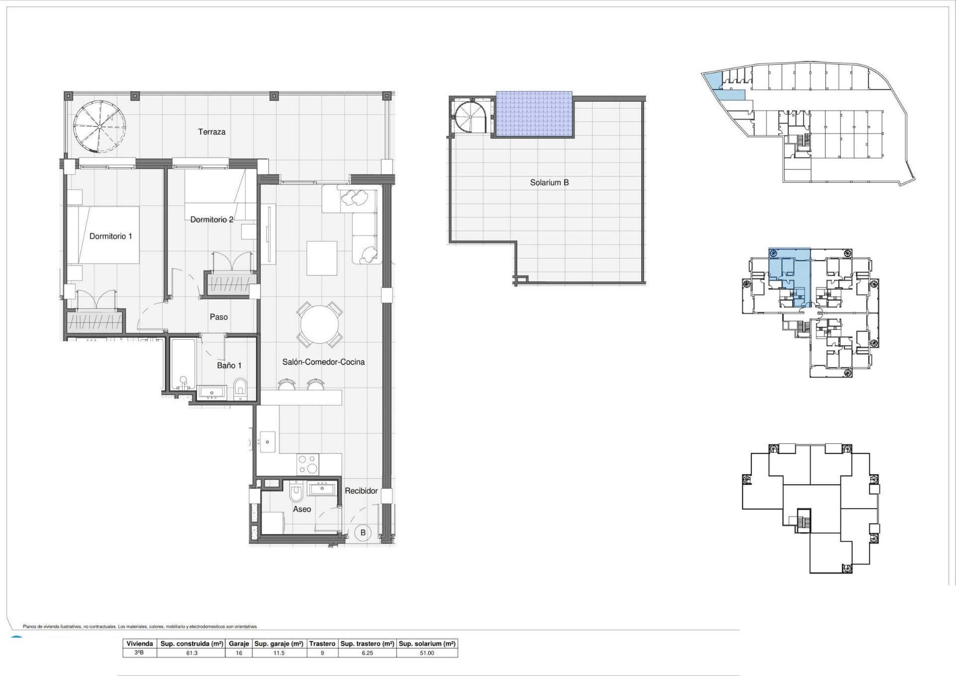 Penthouse te koop in Bigastro