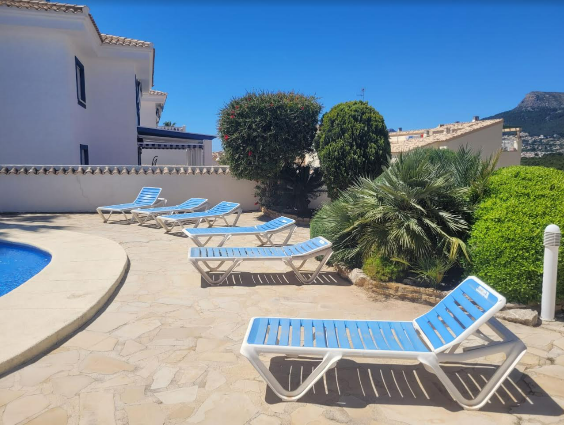 Maison d'habitation avec 2 chambres, parking et piscine à Calpe_Alicante_Costa Blanca Norte