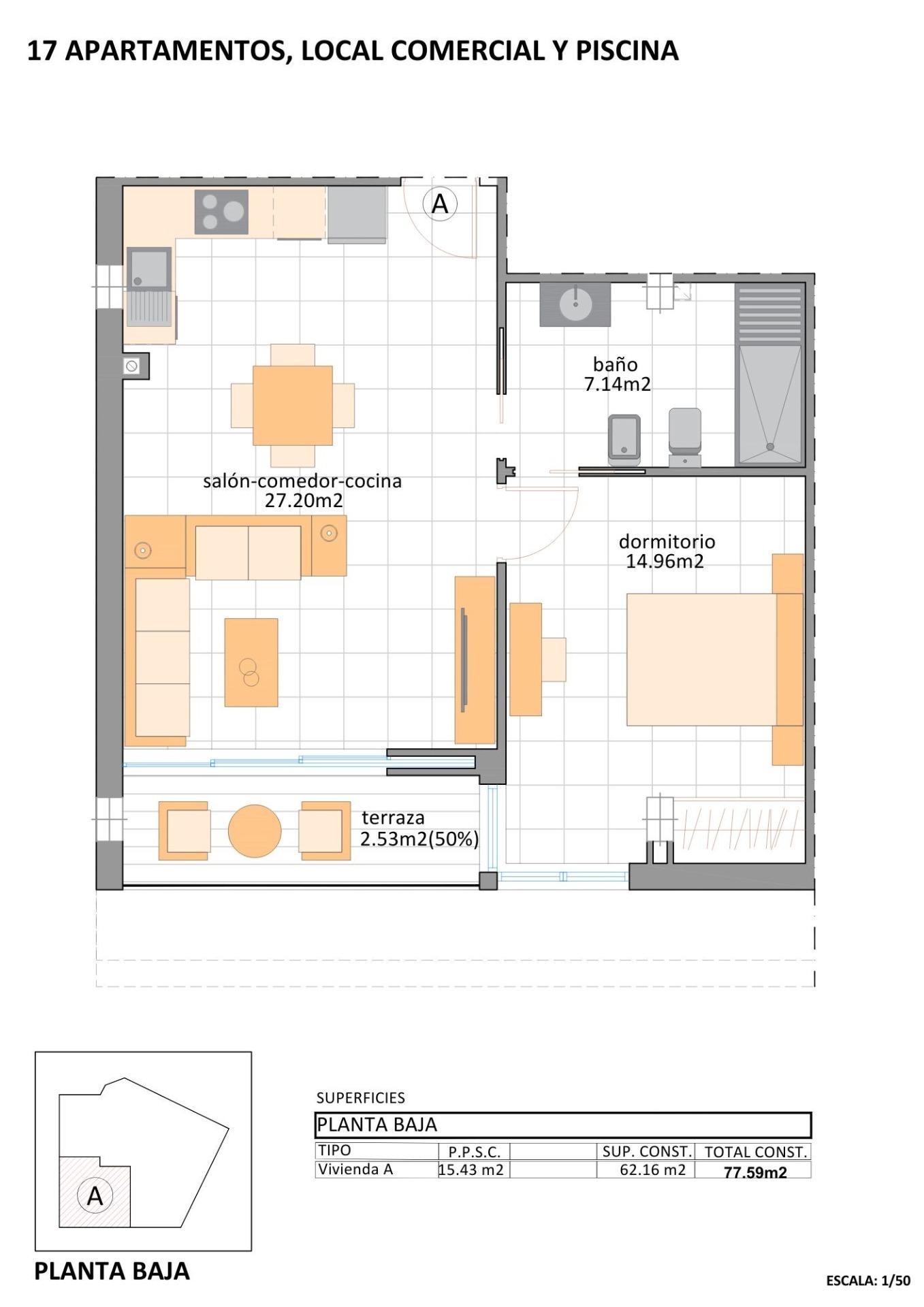 Płaski na sprzedaż w San Pedro del Pinatar