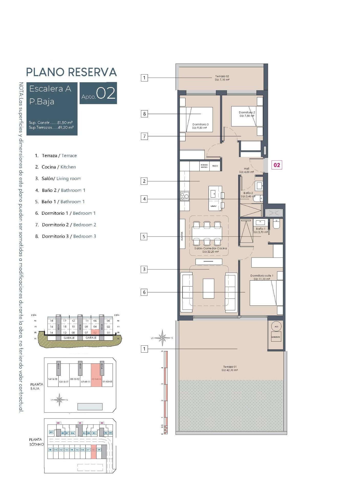 Płaski na sprzedaż w Benijófar