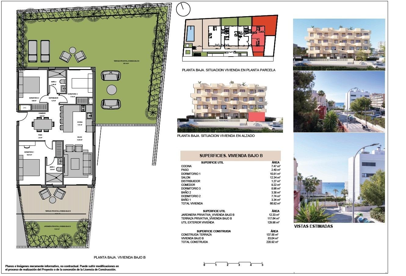 Apartament en venda in El Campello