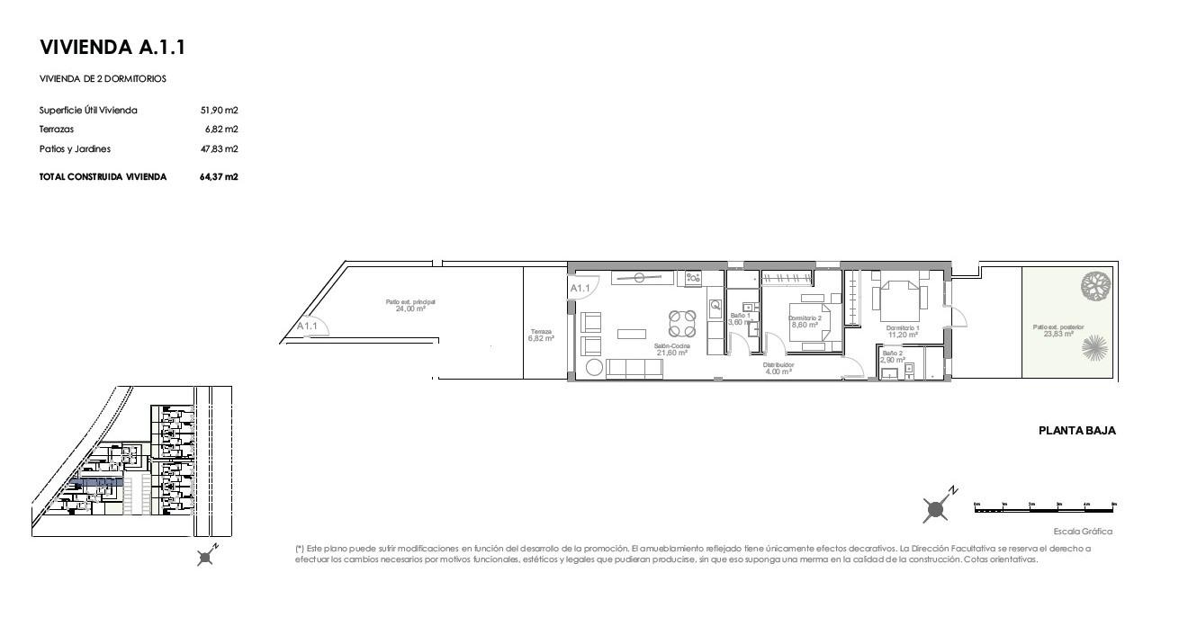 Бунгало в продаже в Puerto de Mazarrón