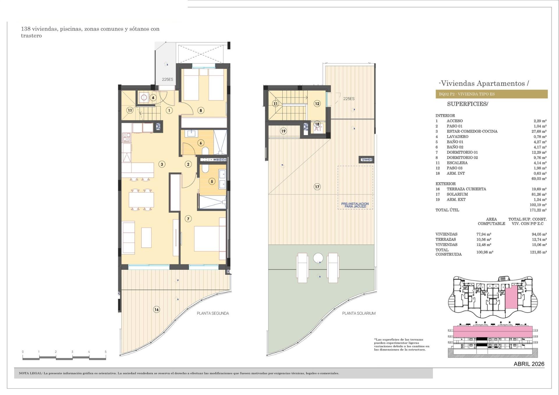 Penthouse te koop in Finestrat