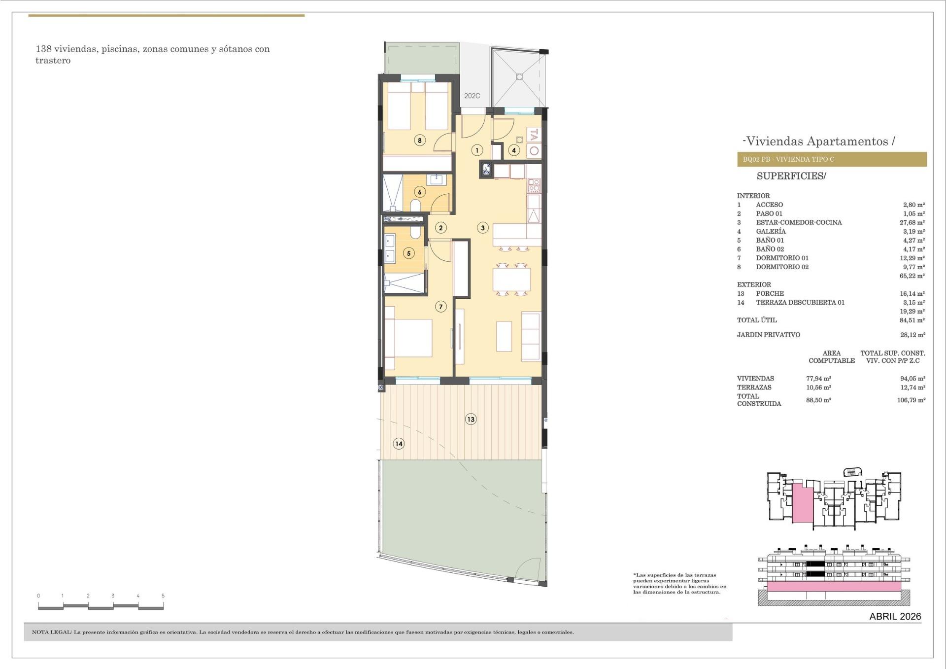 Appartement te koop in Finestrat