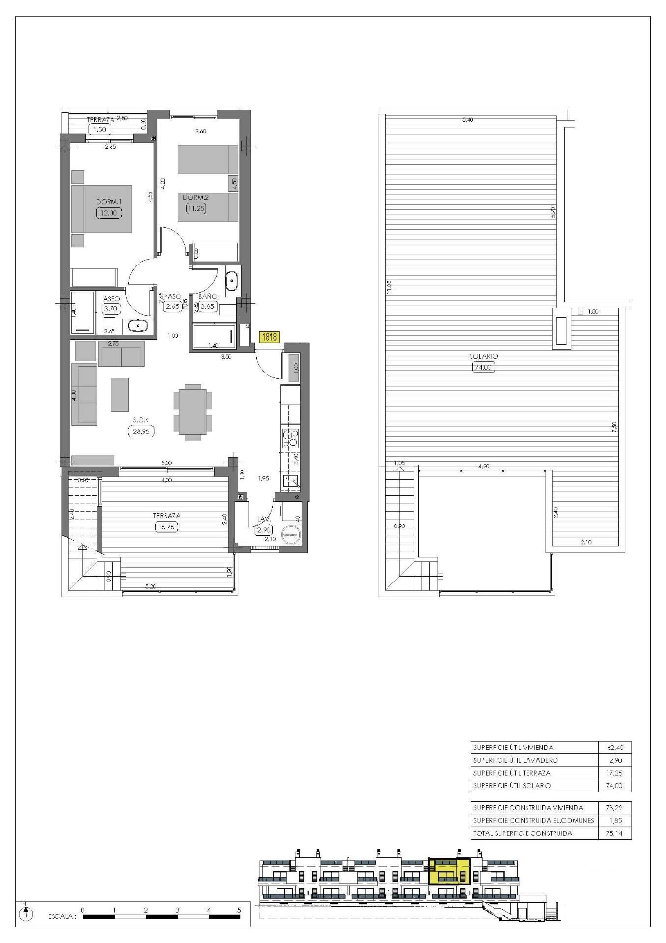 Bungalow te koop in Algorfa