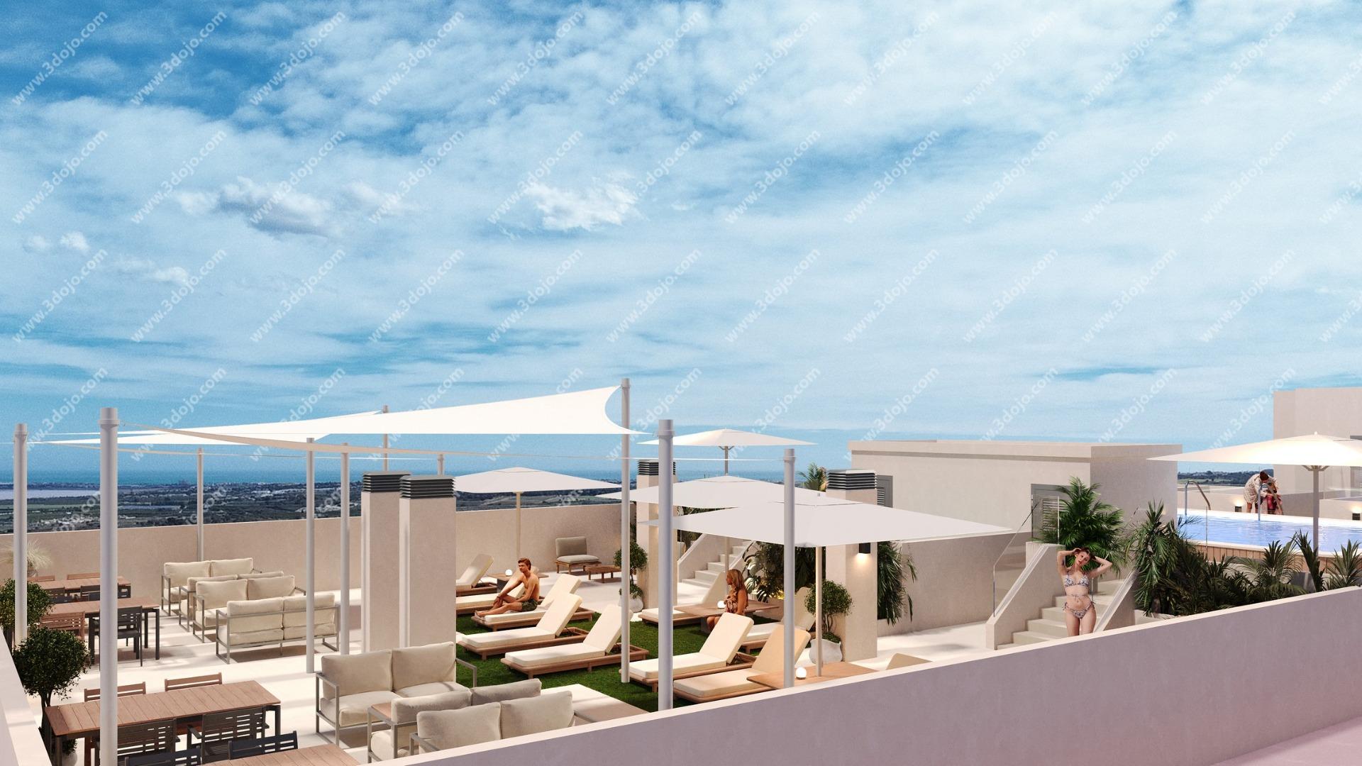 Penthouse na sprzedaż w San Miguel de Salinas