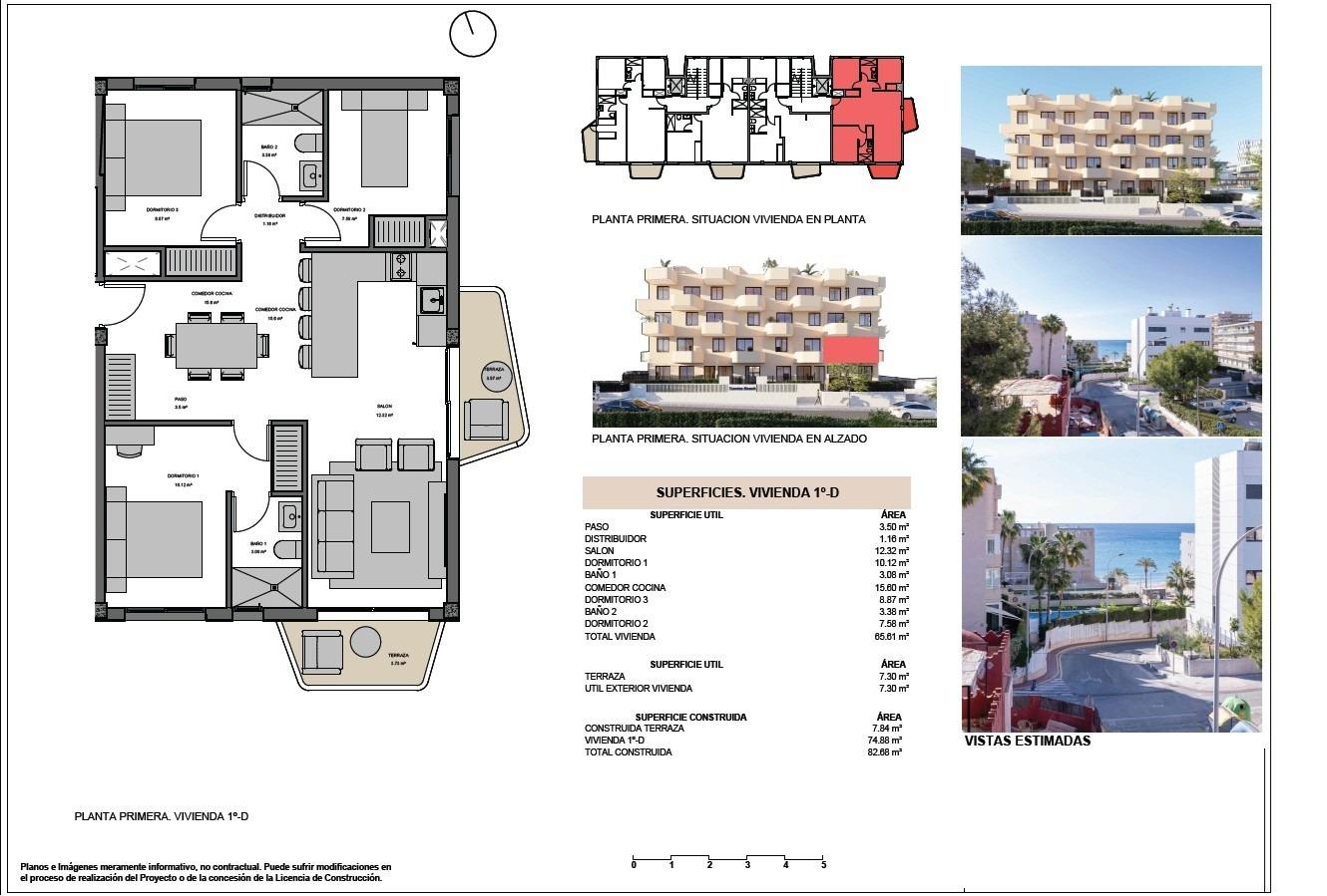 Appartement te koop in El Campello