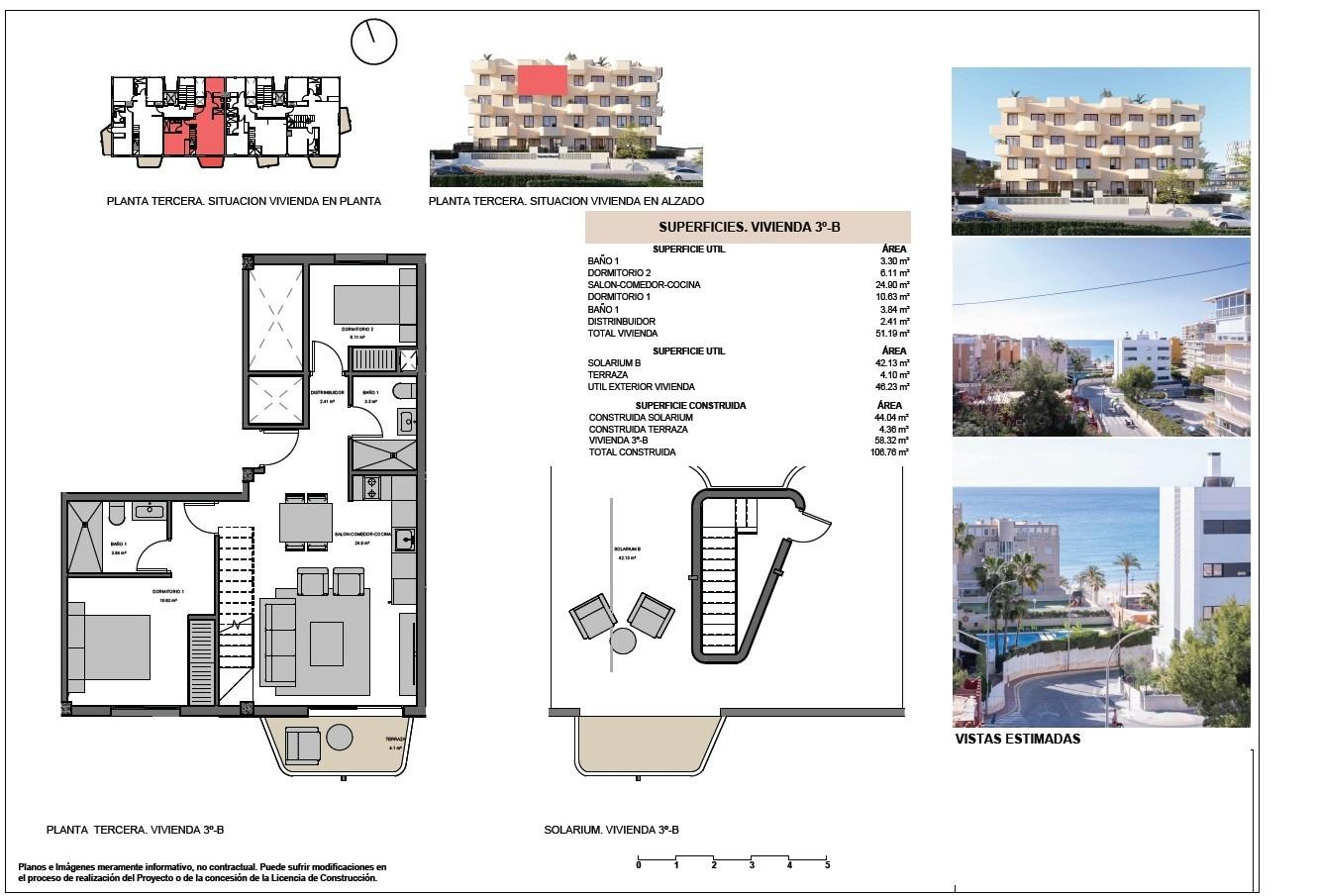 Penthouse te koop in El Campello