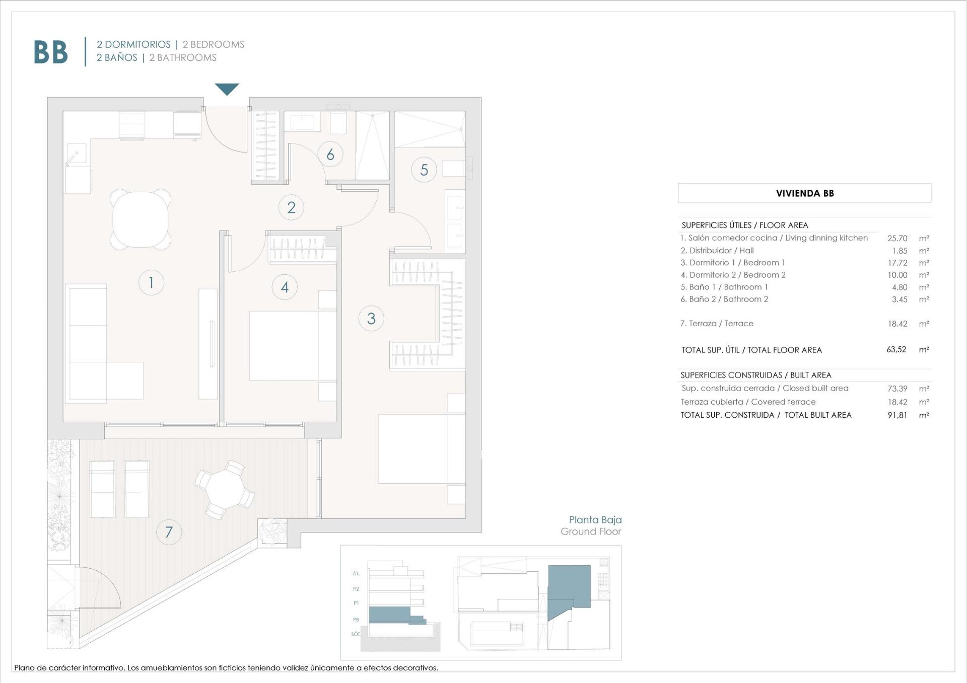 Appartement te koop in Benijófar