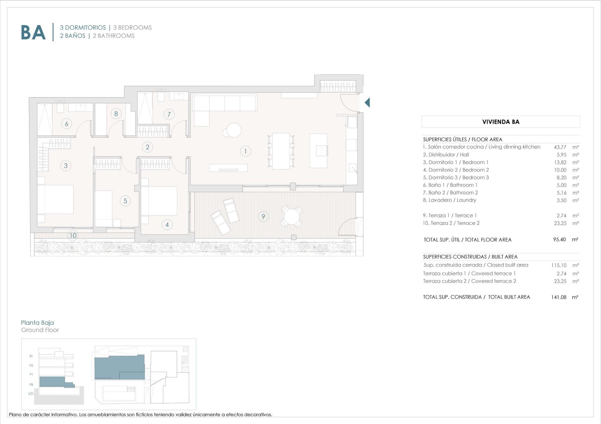 Appartement te koop in Benijófar