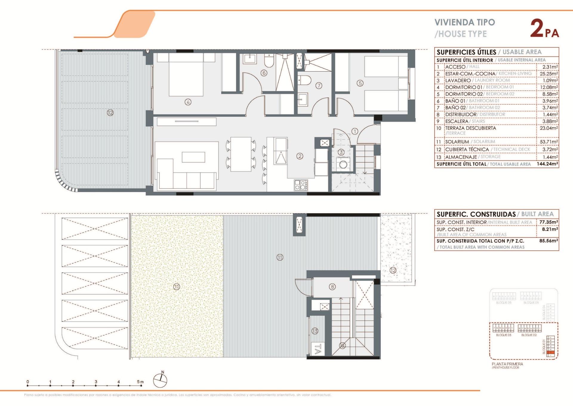 Penthouse te koop in Torrevieja