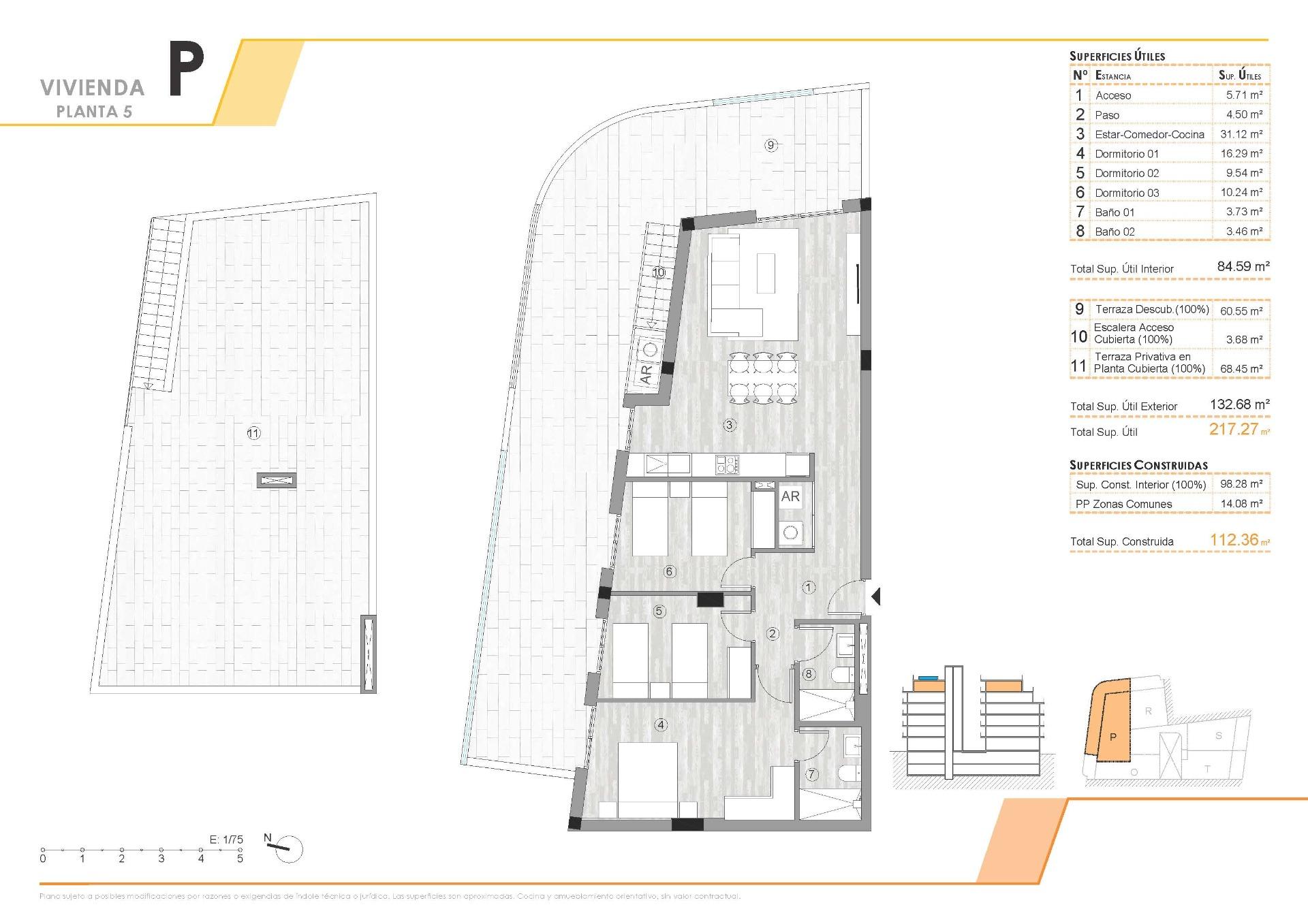 Penthouse te koop in Torrevieja