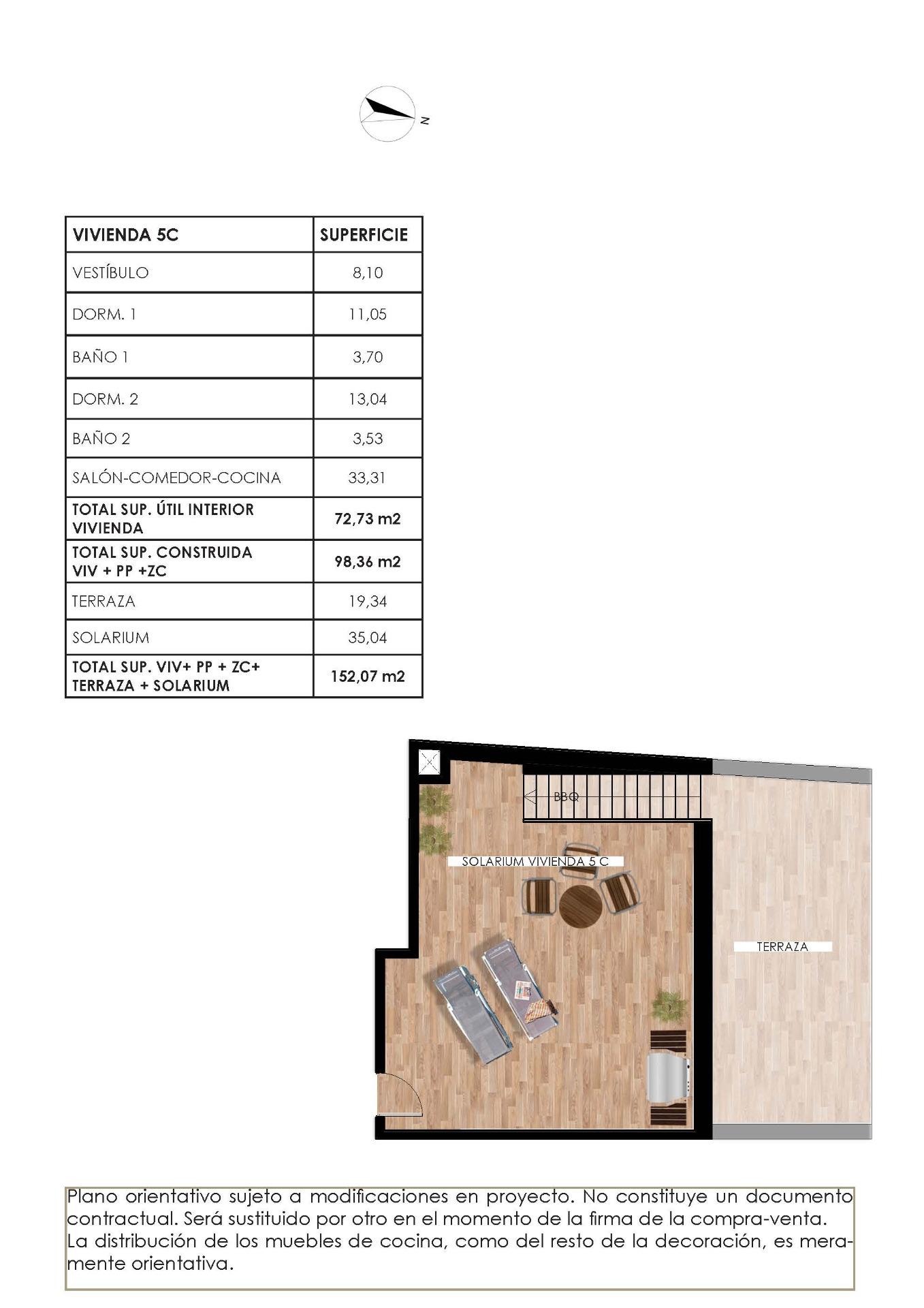 Penthouse te koop in Torrevieja