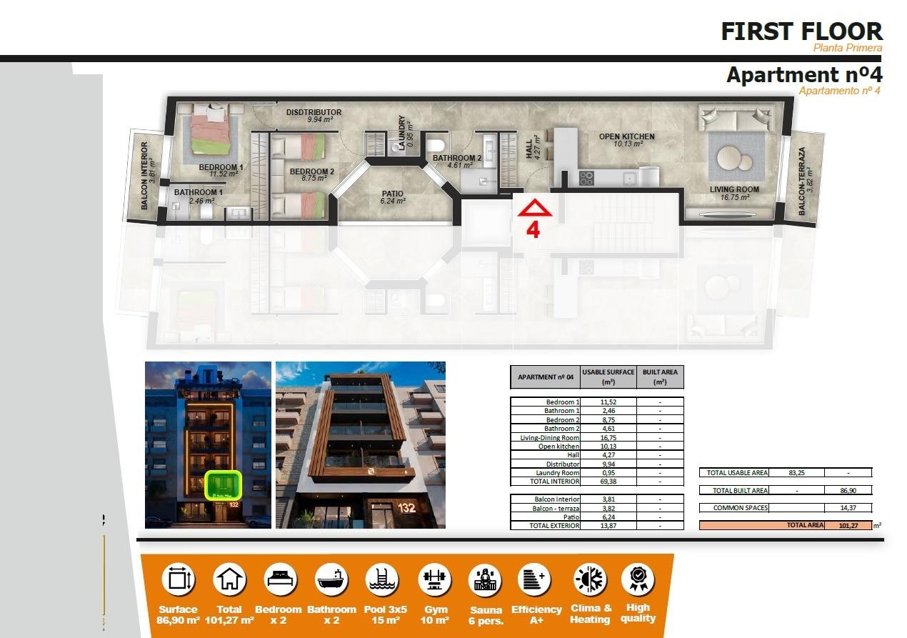 Apartment for sale in Torrevieja