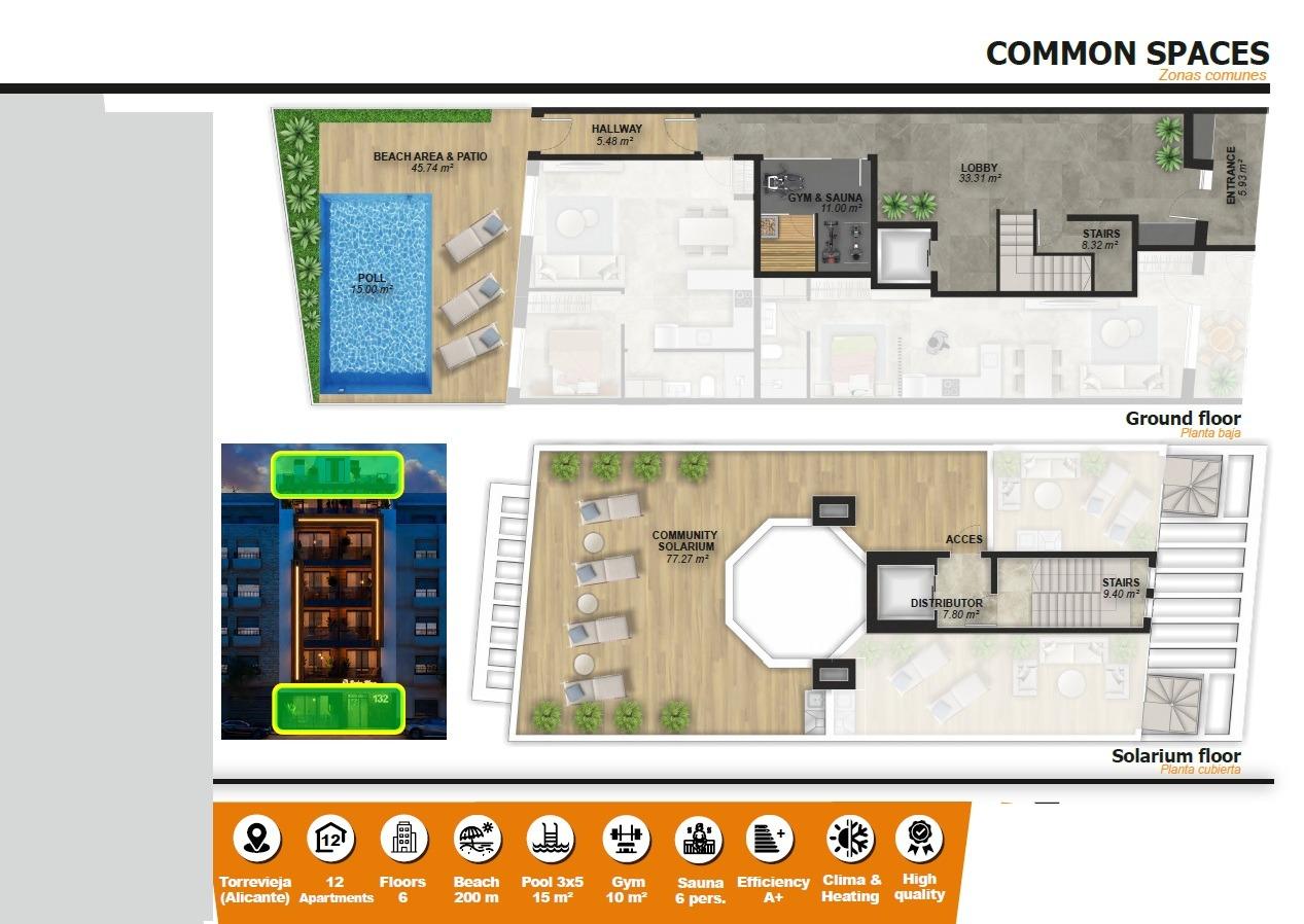 Penthouse te koop in Torrevieja