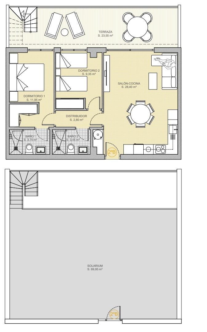 Penthouse te koop in Finestrat