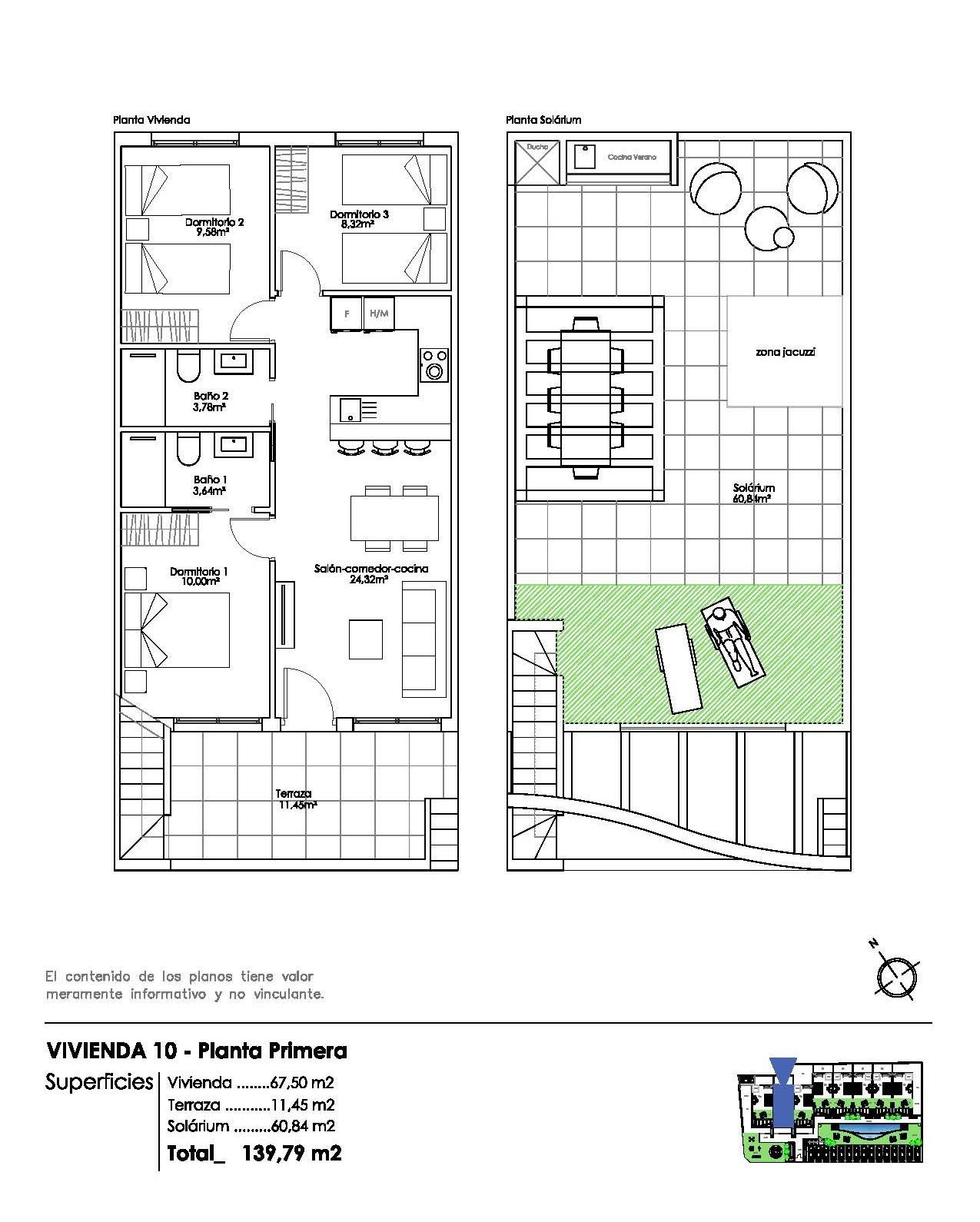 Bungalow te koop in Pilar de la Horadada