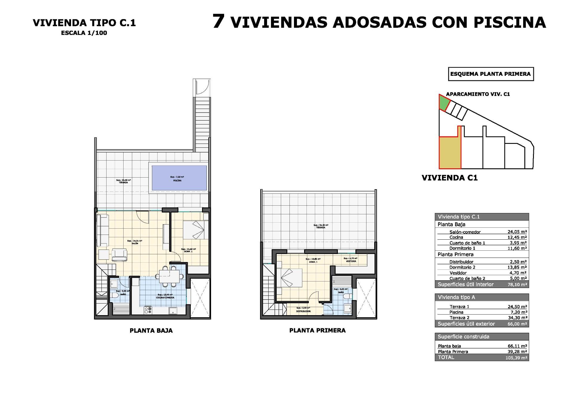 Bungalow te koop in Pilar de la Horadada