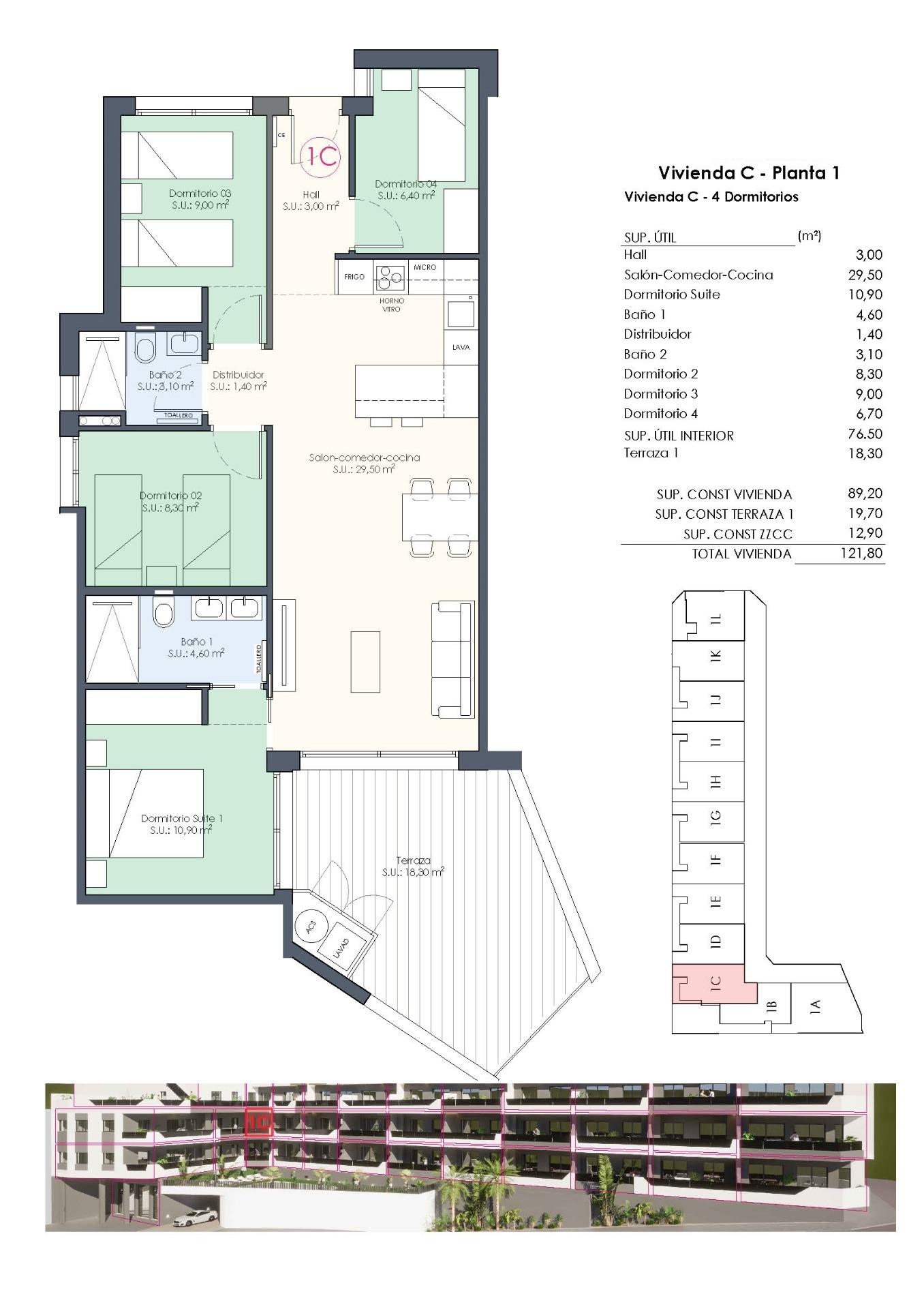 Appartement te koop in Benijófar