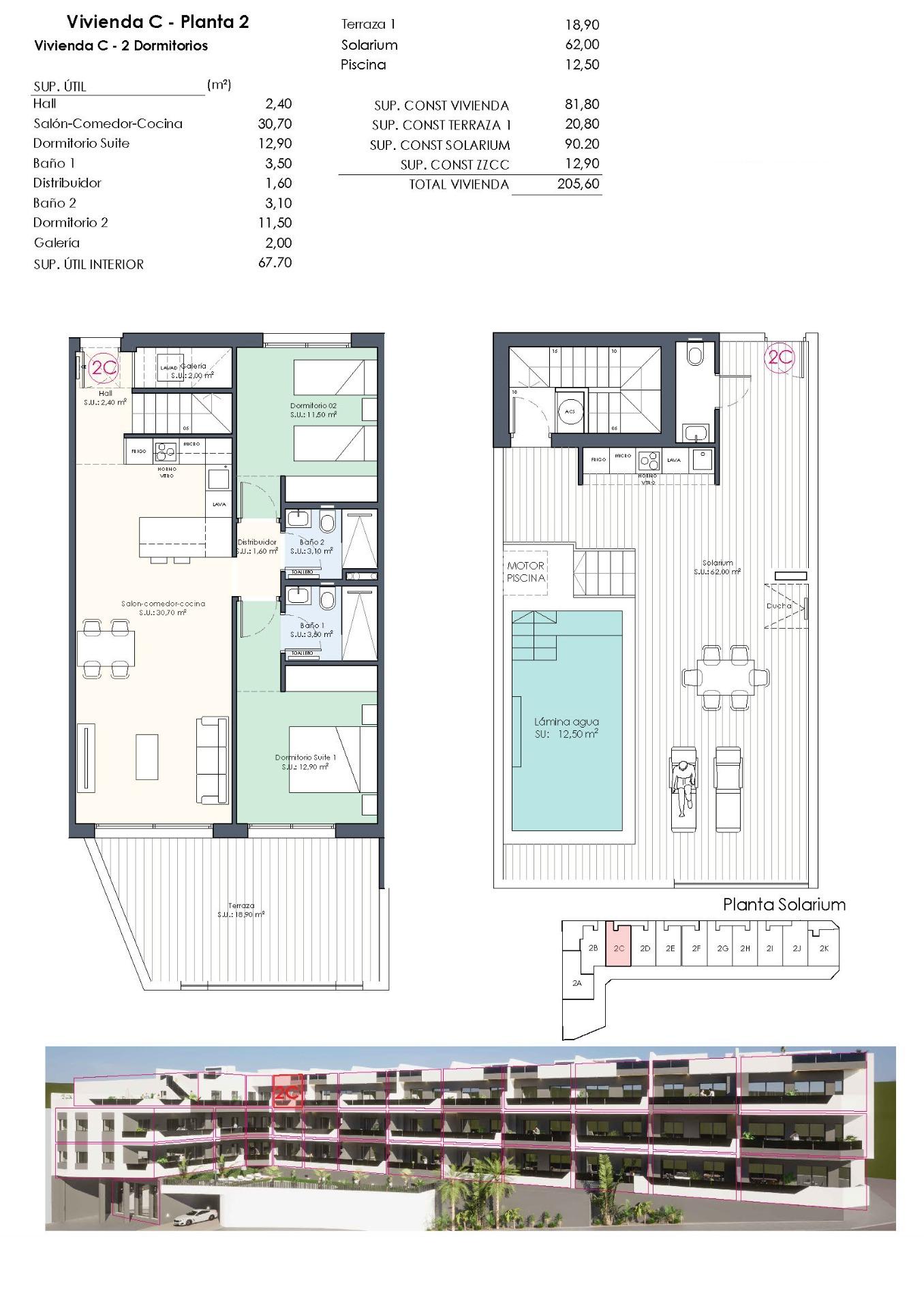 Penthouse te koop in Benijófar