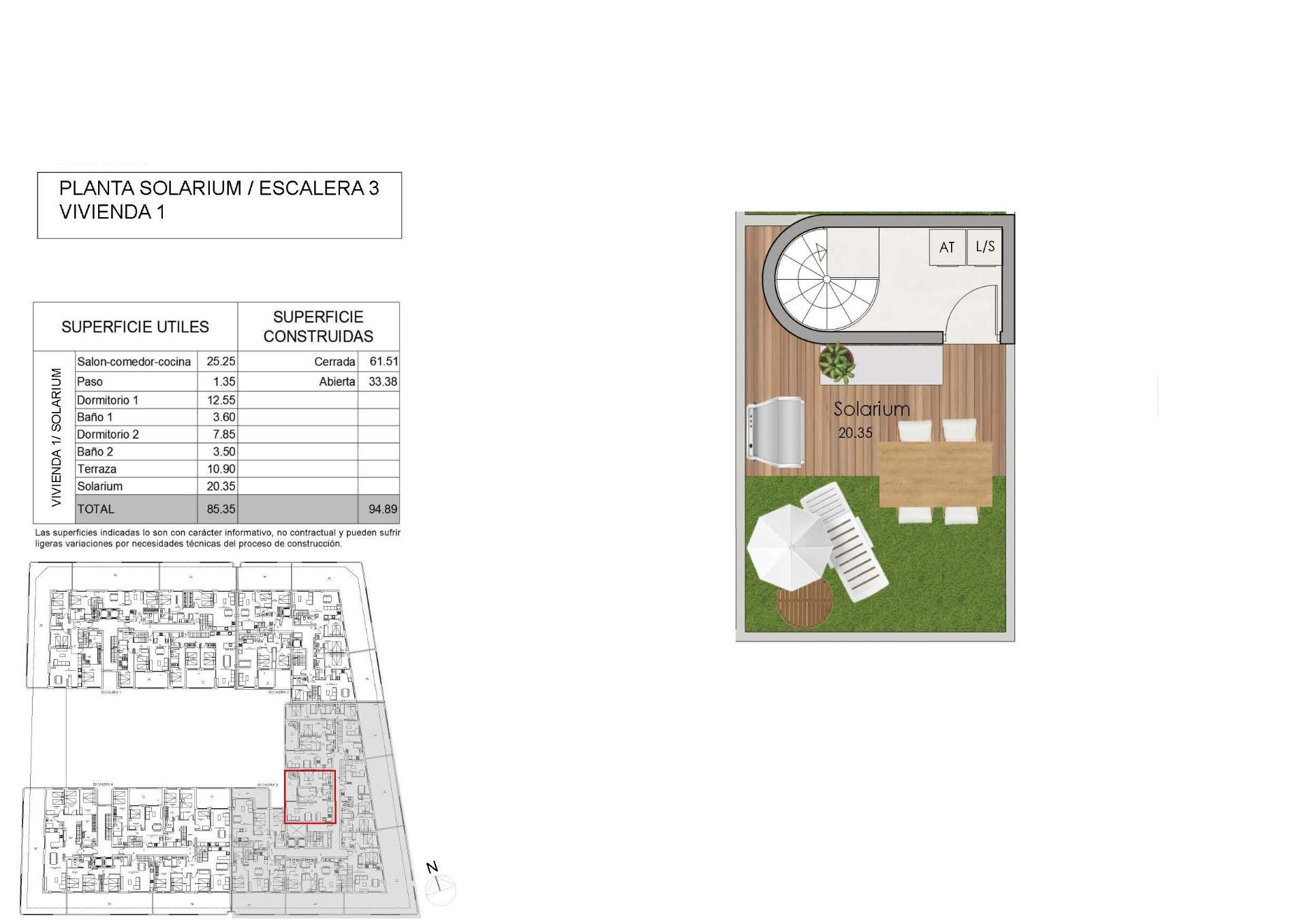 Penthouse te koop in Santa Pola