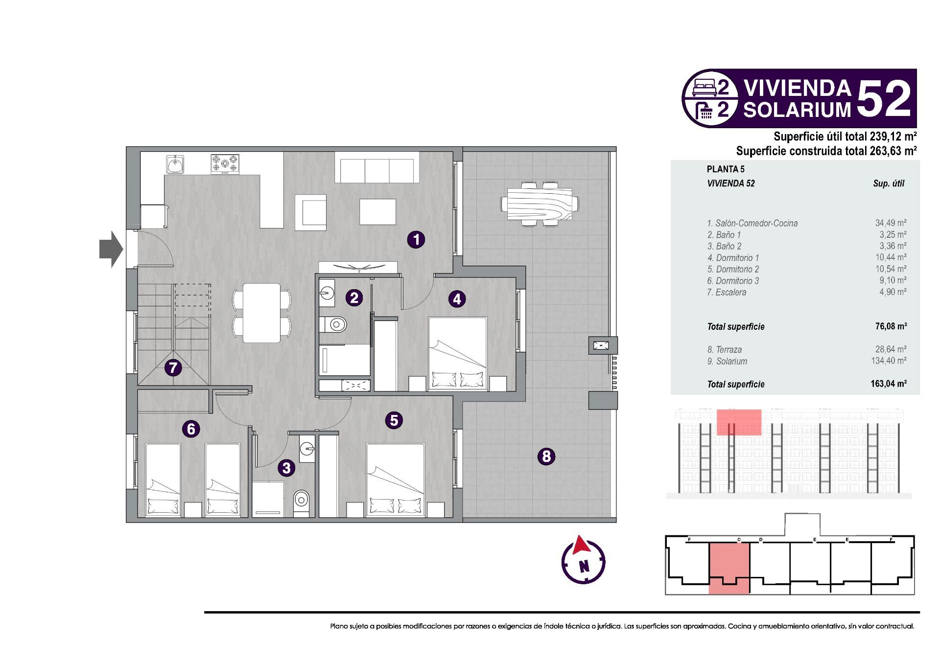Penthouse te koop in Torrevieja