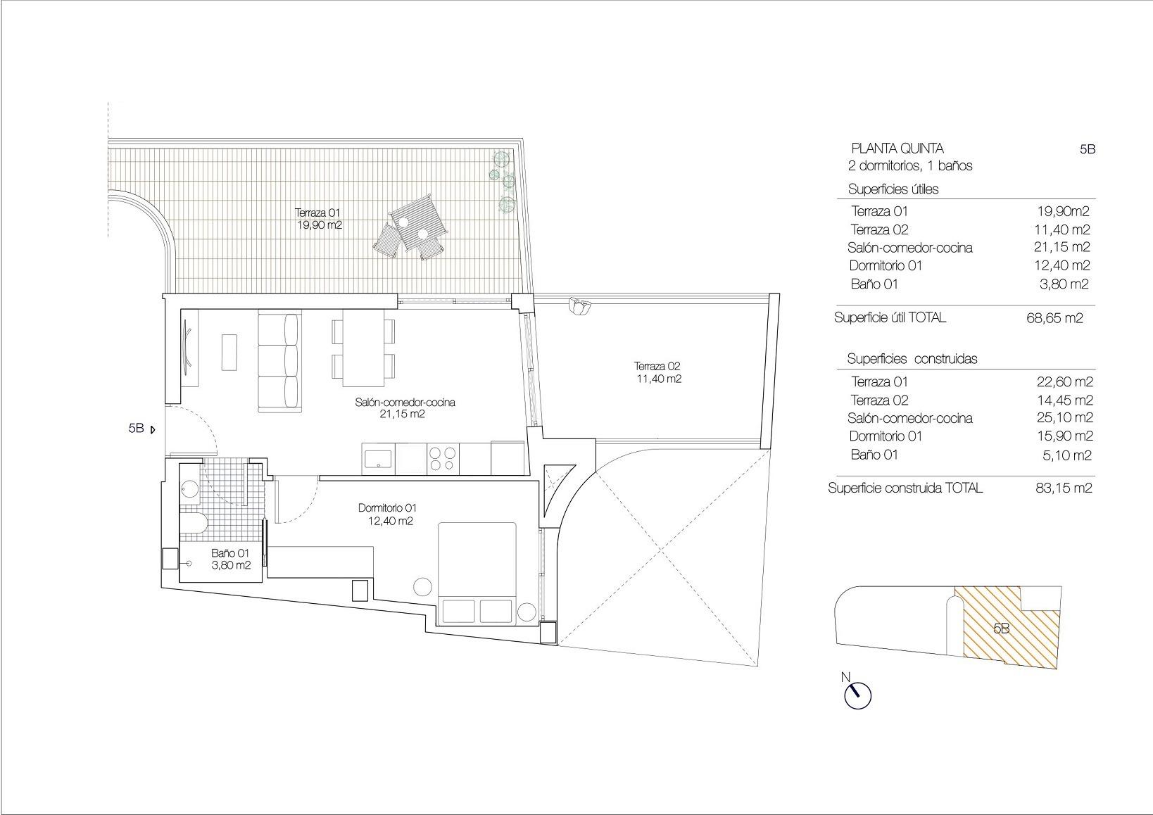 Penthouse te koop in Torrevieja