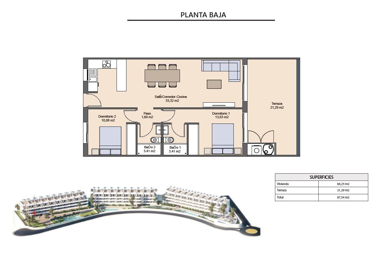 Apartamento en venta en Finestrat