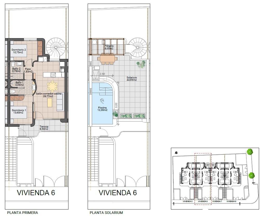 Bungalow for sale in Pilar de la Horadada