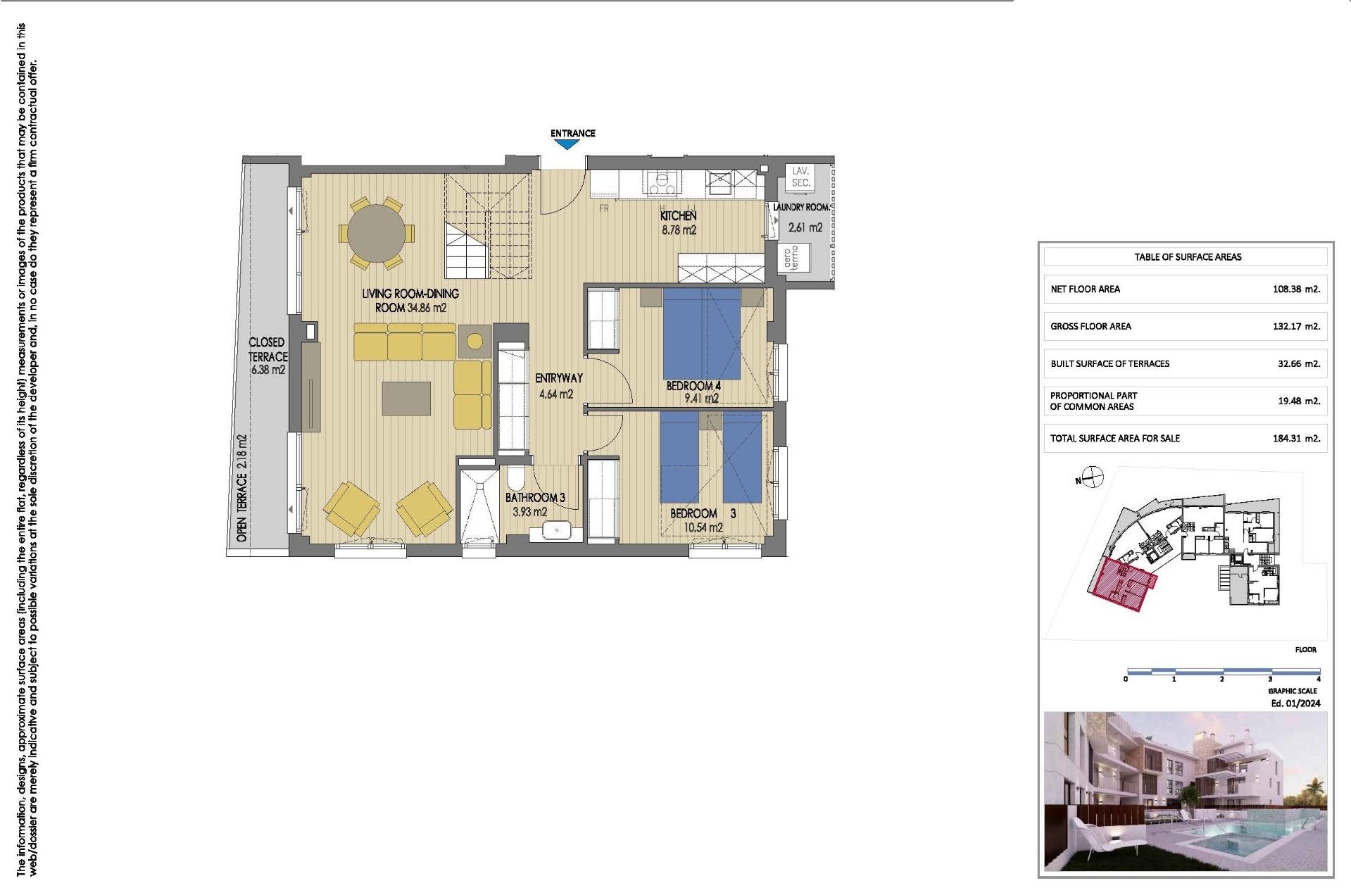Apartamento en venta en Jávea