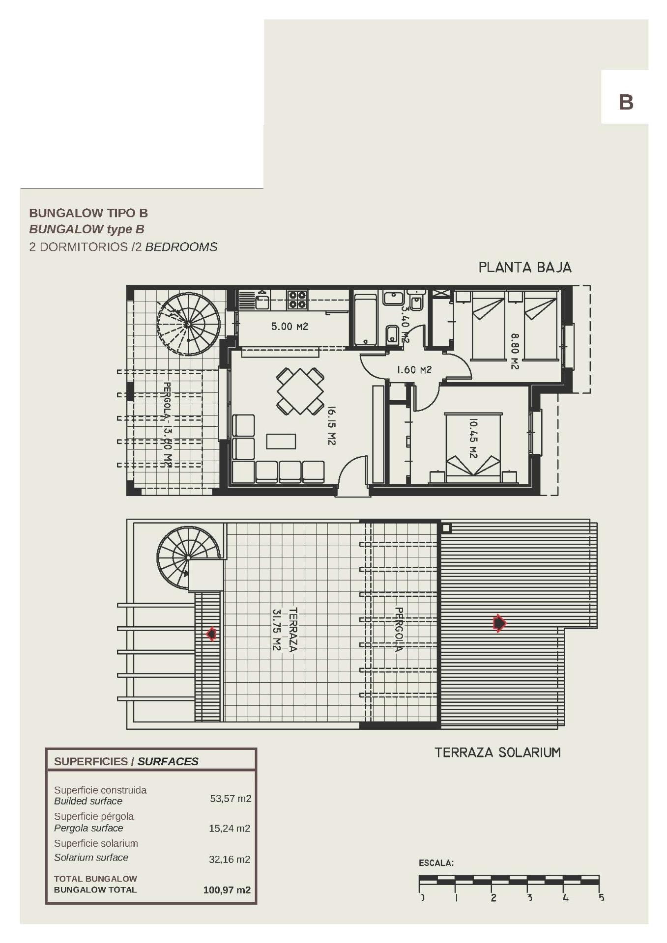 Bungalow en venta en Calpe