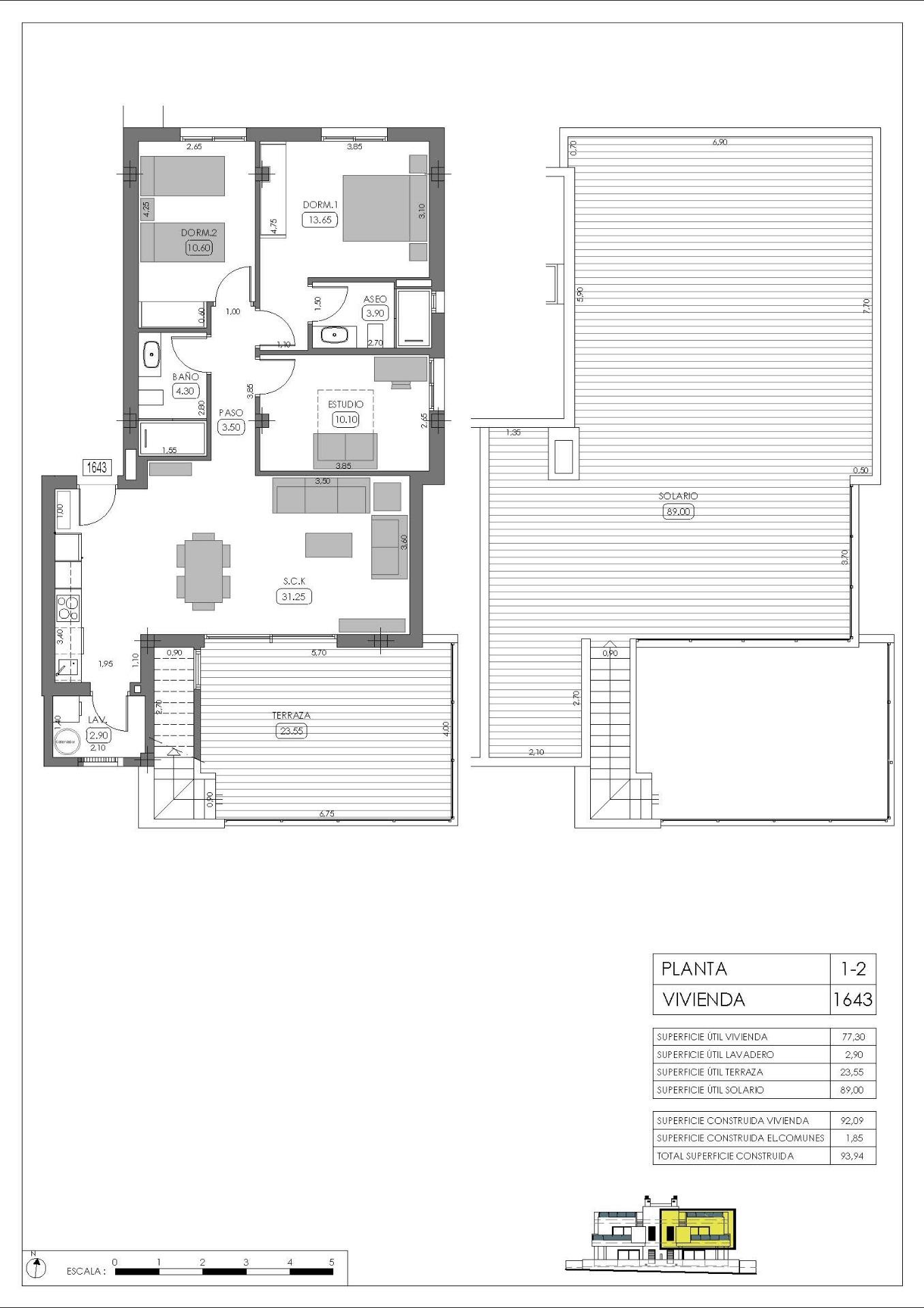 Bungalow en venta en Algorfa