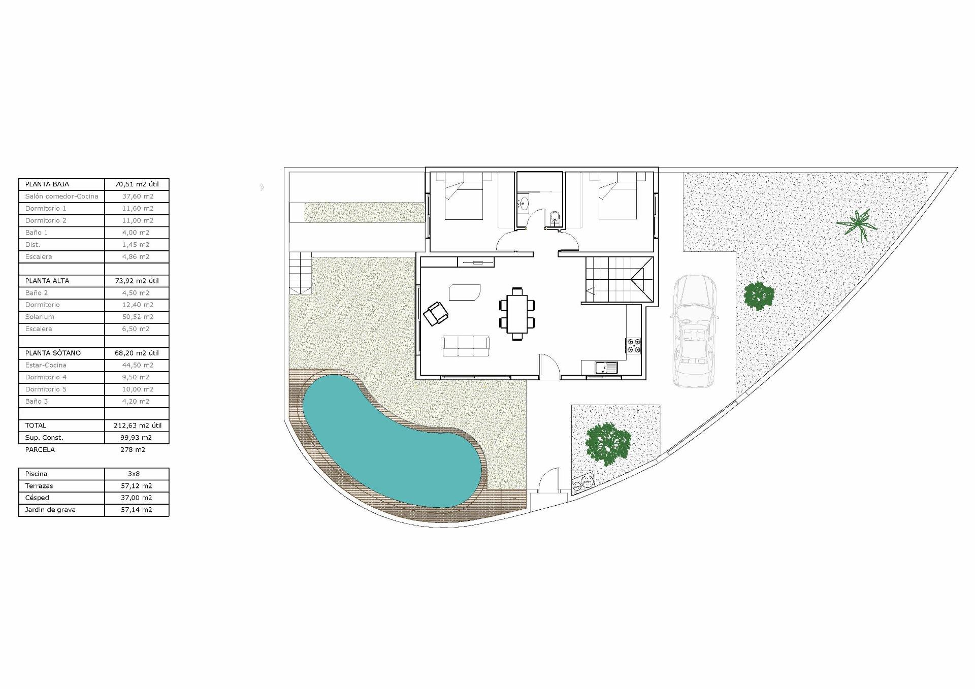 Villa en venta en Ciudad Quesada