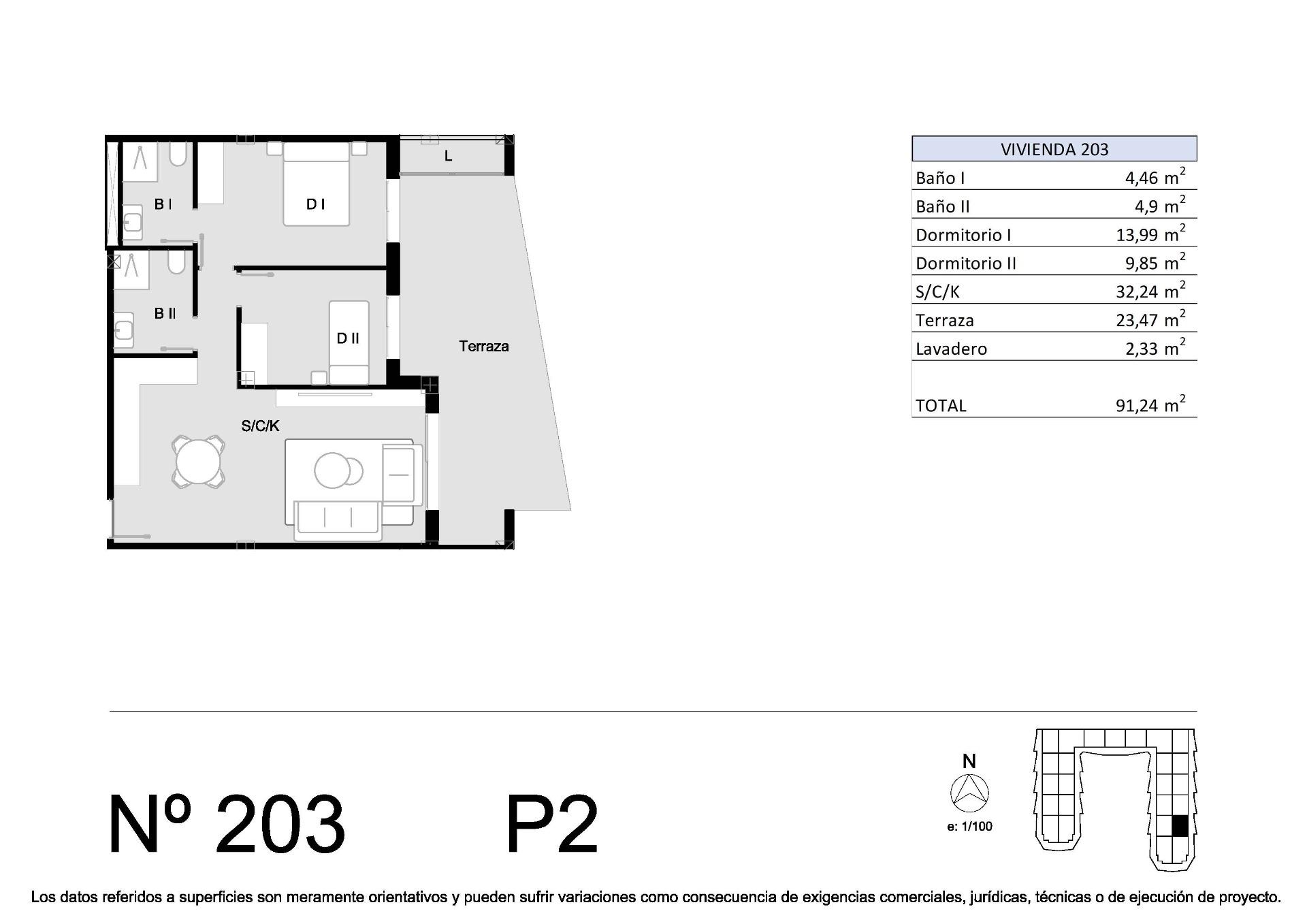Apartamento en venta en San Miguel de Salinas