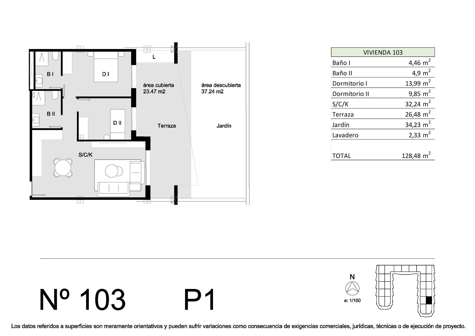 Apartamento en venta en San Miguel de Salinas